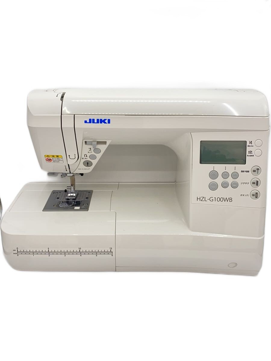 【中古】JUKI◆ミシン/HZL-G100WB【家電・ビジュアル・オーディオ】
