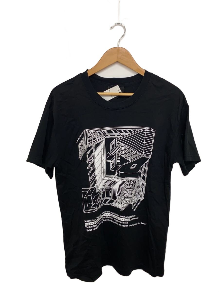 【中古】GADID ANONIEM◆プルオーバー/0/綿織物/BLK/刷り上げる//【メンズウェア】