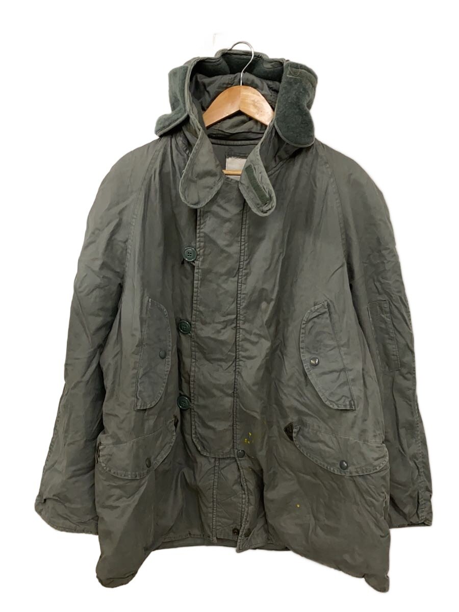 【中古】US.ARMY◆ミリタリー上衣/L/--/GRN/CWU-8P/ラビットパーカー【メンズウェア】