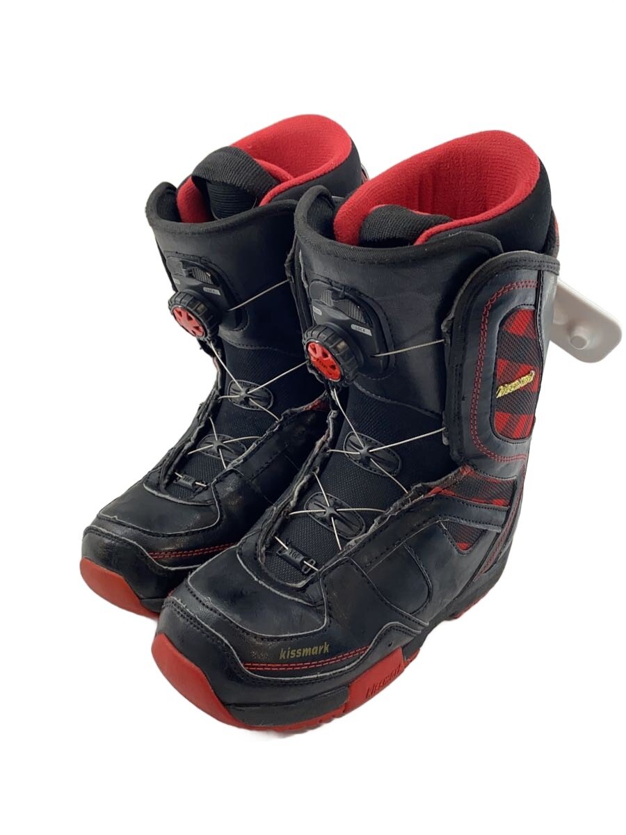 【中古】KISSMARK◆スノーボードブーツ/23.5糎/--/BLK【運動競技】
