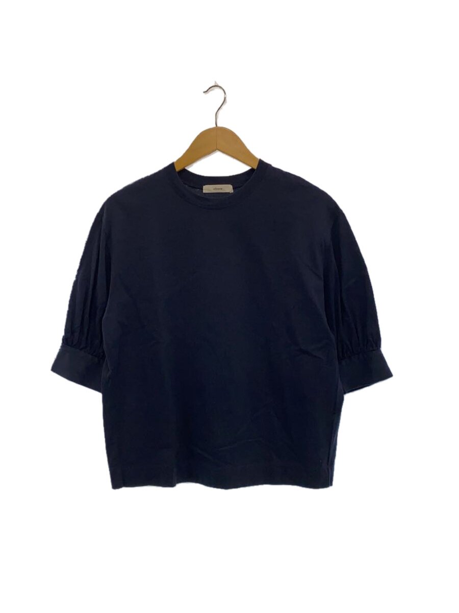 【中古】ebure◆ソフトオーガニック天竺カットソー/38/米国海軍/3910900492【レディース御召しもの】