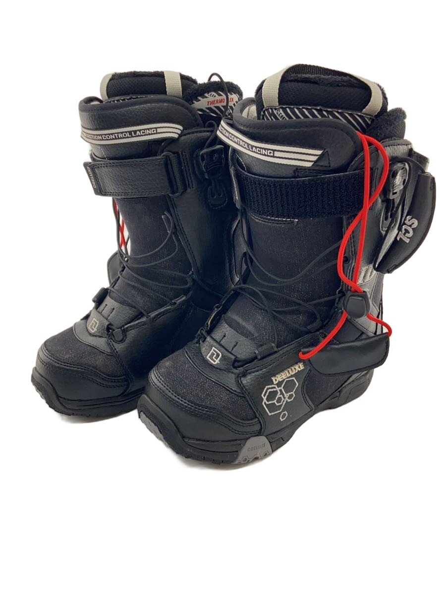 【中古】DEELUXE◆スノーボードブーツ/22.5糎/BLK【運動競技】