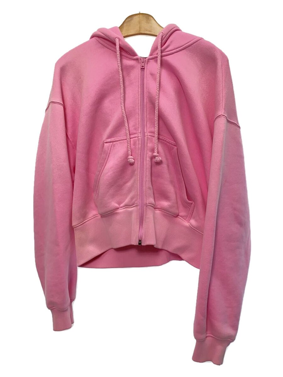 【中古】Acne Studios(Acne)◆ジップパーカー/XS/綿織物/PNK/無地/FN-WN-SWEA000223【レディースお召しもの】