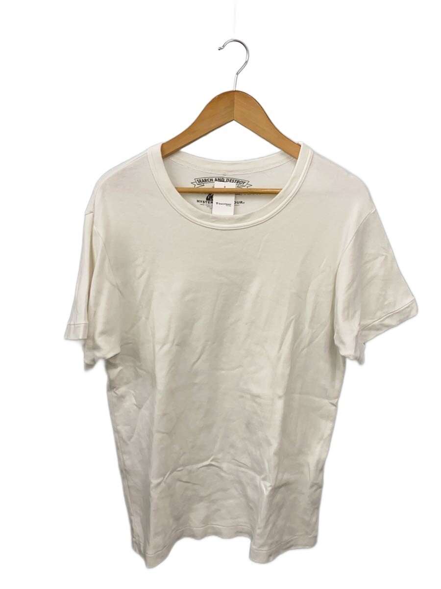 【中古】HYSTERIC GLAMOUR◆プルオーバー/L/綿織物/WHT/02231CE02//【メンズウェア】