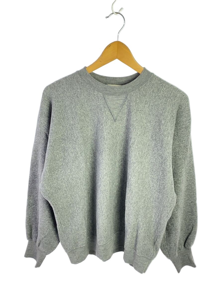 【中古】The Shinzone◆24AW/COTTON WOOL SWEATSHIRT/FREE/綿織物/GRY/24AMSCU10【レディースお召しもの】