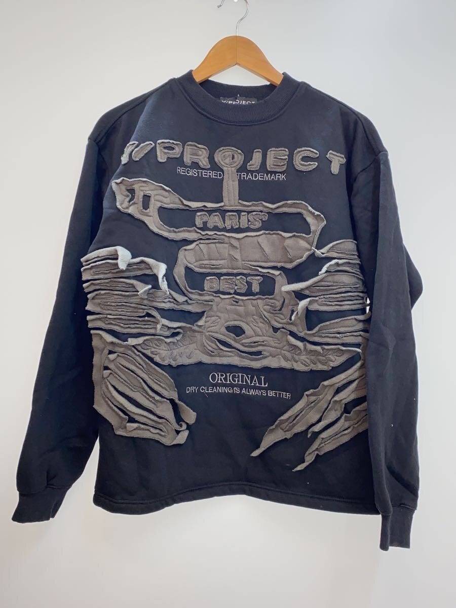 【中古】Y/PROJECT◆神のことば情の籠もった/流汗/S/綿織物/黒いこと/総柄【メンズウェア】