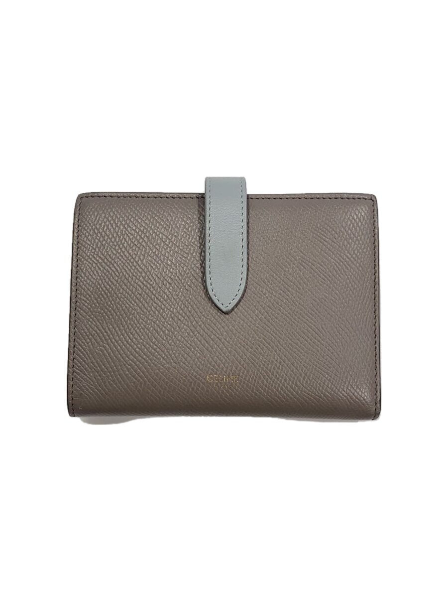【中古】CELINE◆ミディアムストラップウォレット/財布//GRY/レディース/S-TG-3199【服飾雑貨他】｜2ｎｄ STREET 店