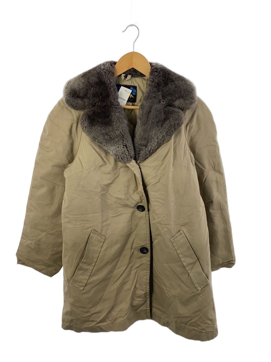 【中古】EDDIE BAUER◆60s～/有り明け方曳き船/ボアデッキジャケット//上衣/--/綿織物/BEG【メンズウェア】