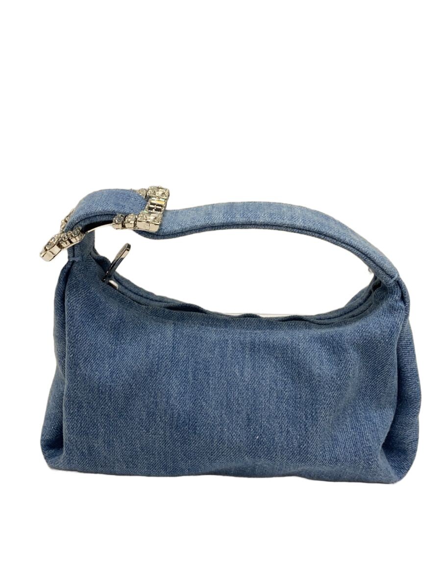 【中古】sergio rossi◆ハンドバッグ/コットン/BLU【バッグ】|2nd STREET 店