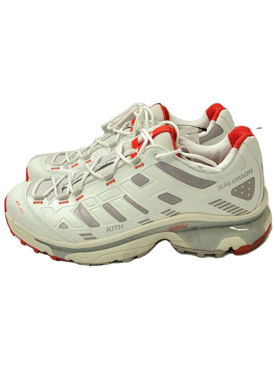【中古】salomon◆XT-4K/×KITH/ローカットスニーカー/26糎/WHT【シューズ】
