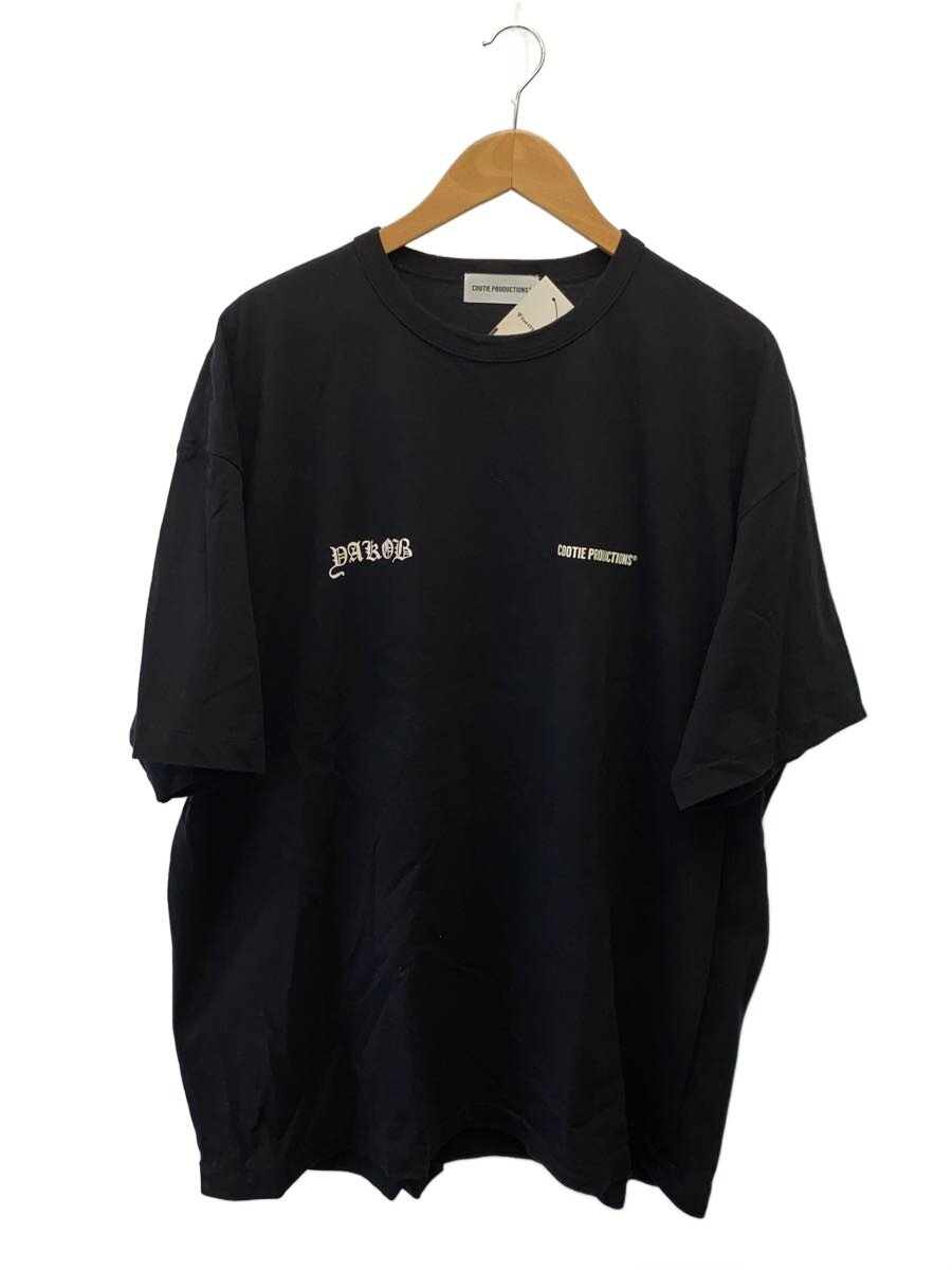 【中古】COOTIE◆トップス/XL/綿織物/BLK/無地【メンズウェア】