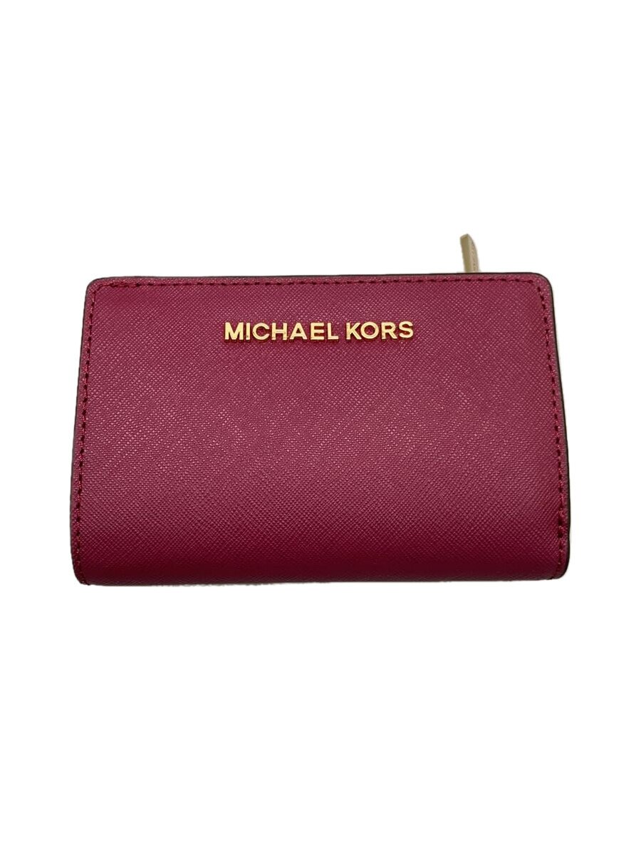【中古】MICHAEL KORS◆2つ折り財布/PVC/BRD/無地/レディース/35F7GTVF2L【服飾雑貨他】｜2ｎｄ STREET 店