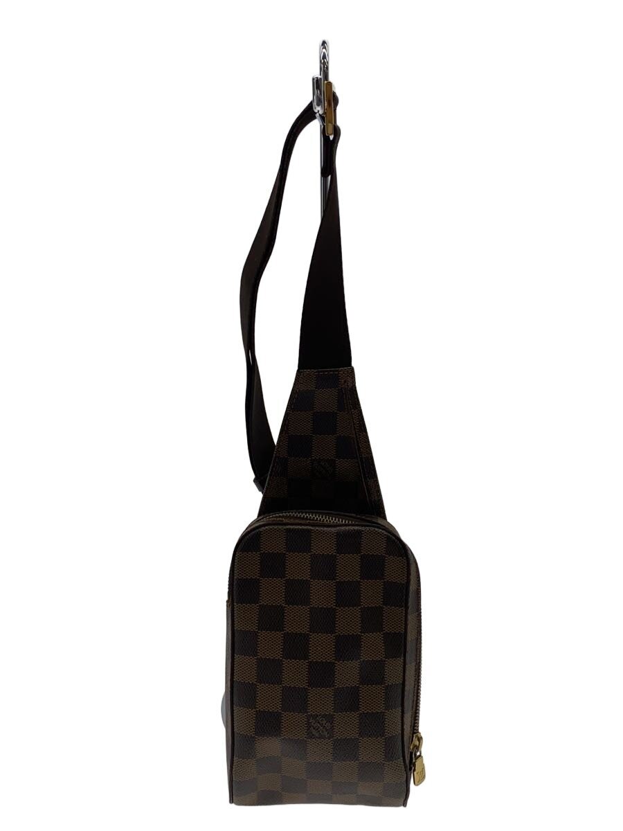 【中古】LOUIS VUITTON◆ジップ落ち込み/ジェロニモス/酉の方角御徒面子/PVC/BRW/モノグラム/N51994【御徒面子】