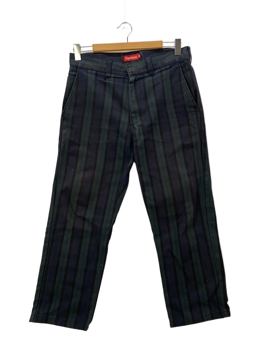 【中古】Supreme◆Work Pant Black Watch Plaid/30/コットン/GRN/チェック//【メンズウェア】|2nd STREET 店