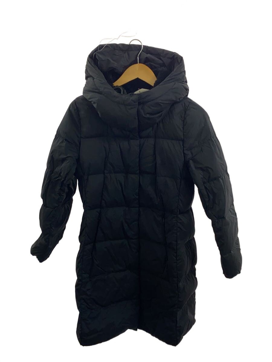 【中古】M◆落ち込む上衣/38/ナイロン/BLK/無地【レディース御召しもの】