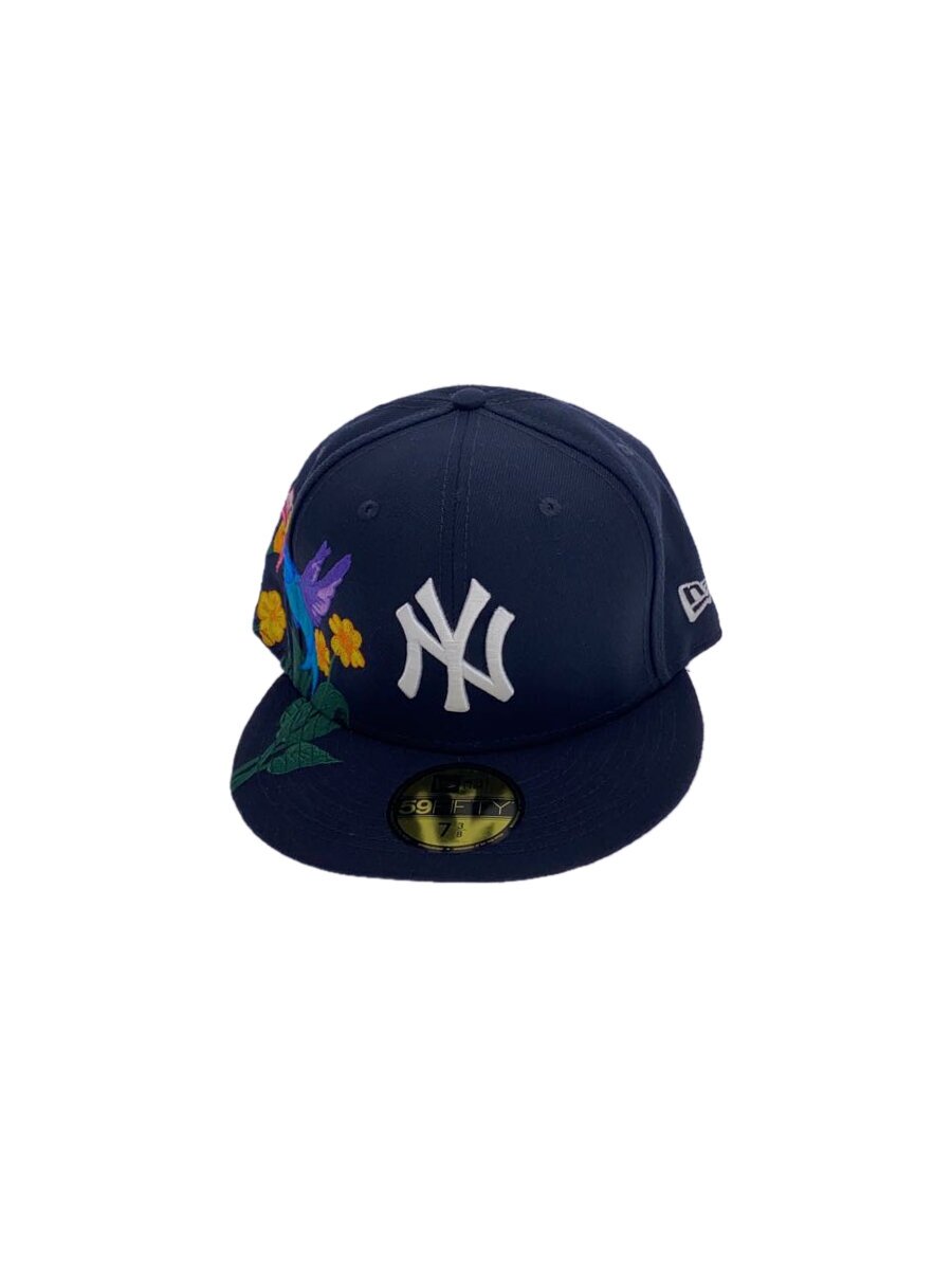 【中古】NEW ERA◆鳥打ち帽/7 3/8/ポリエステル/NVY/メンズ【服飾雑貨他】