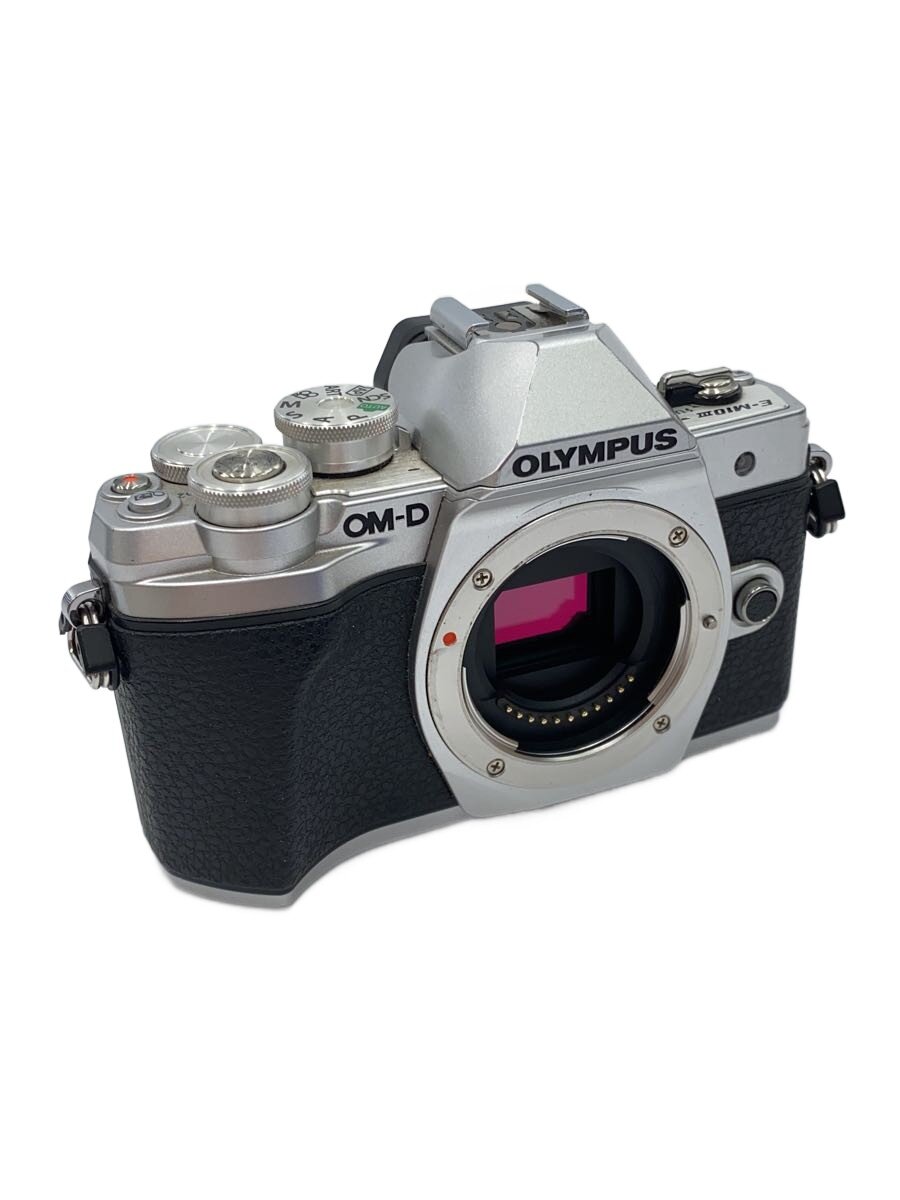 【中古】OM SYSTEM(OLYMPUS)◆デジタル一眼写真機 OM-D E-M10 Mark III EZダブルズームキット [黒いこと]【写真機】