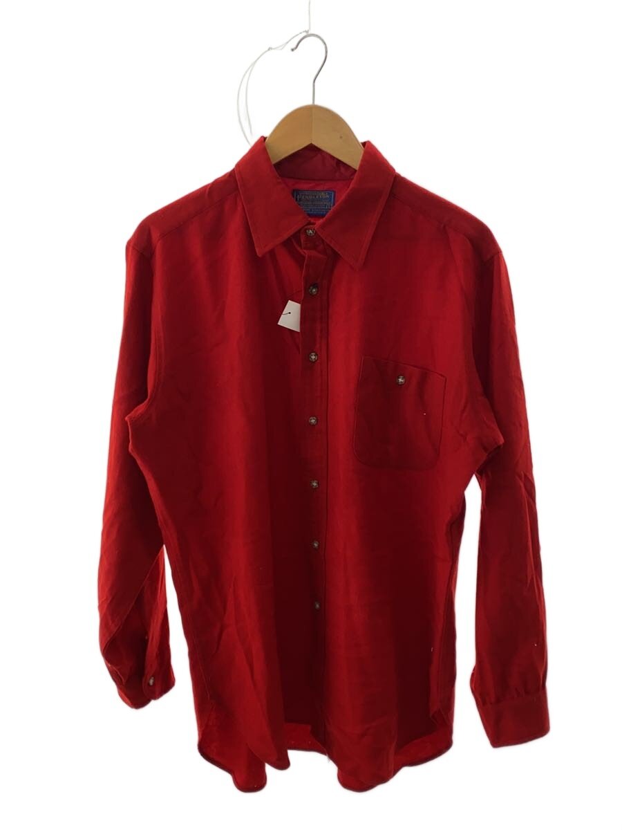 【中古】PENDLETON◆60s/長袖シャツ/M/ウール/BLU//【メンズウェア】|2nd STREET 店