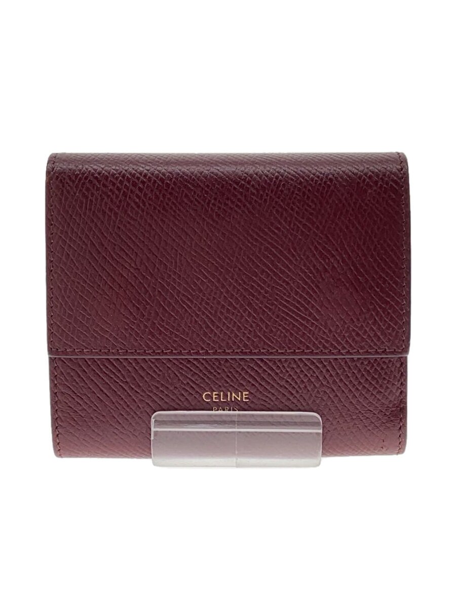 【中古】CELINE◆3つ折り財布/レザー/BRD/レディース【服飾雑貨他】｜2ｎｄ STREET 店 16,089円