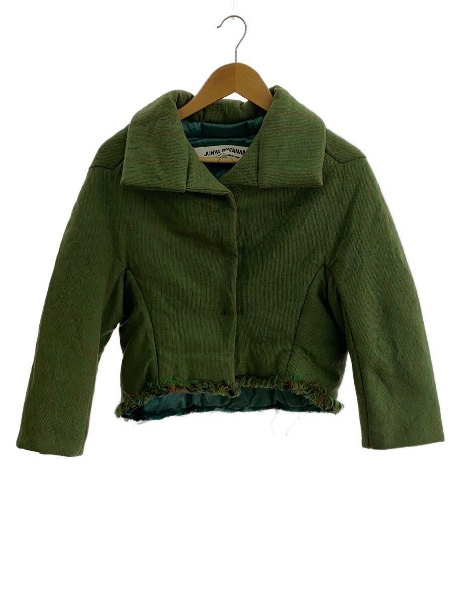 【中古】JUNYA WATANABE COMME des GARCONS◆上衣/S/羊毛/GRN/JN-J029【レディース御召しもの】