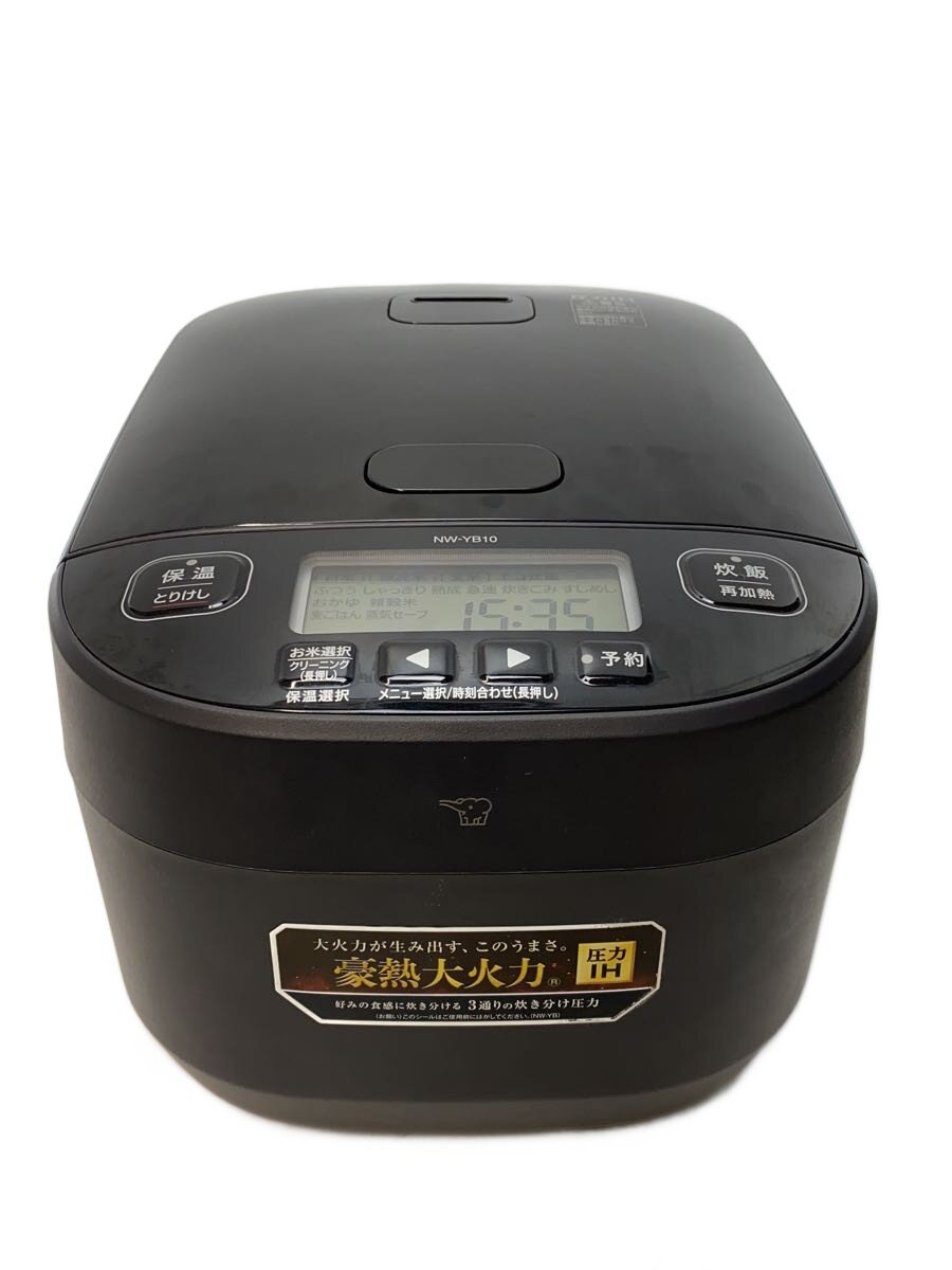 【中古】ZOJIRUSHI◆炊飯器 限度炊き NW-YB10-BZ【家電・視覚性・オーディオ】