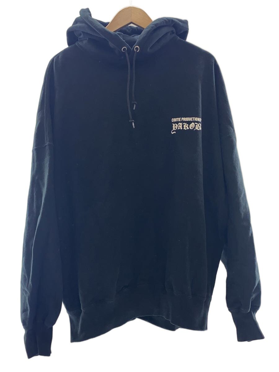 【中古】COOTIE◆23AW/Open End Yarn Sweat Hoodie/パーカー/XL/コットン/BLK/マリア【メンズウェア】|2nd STREET 店