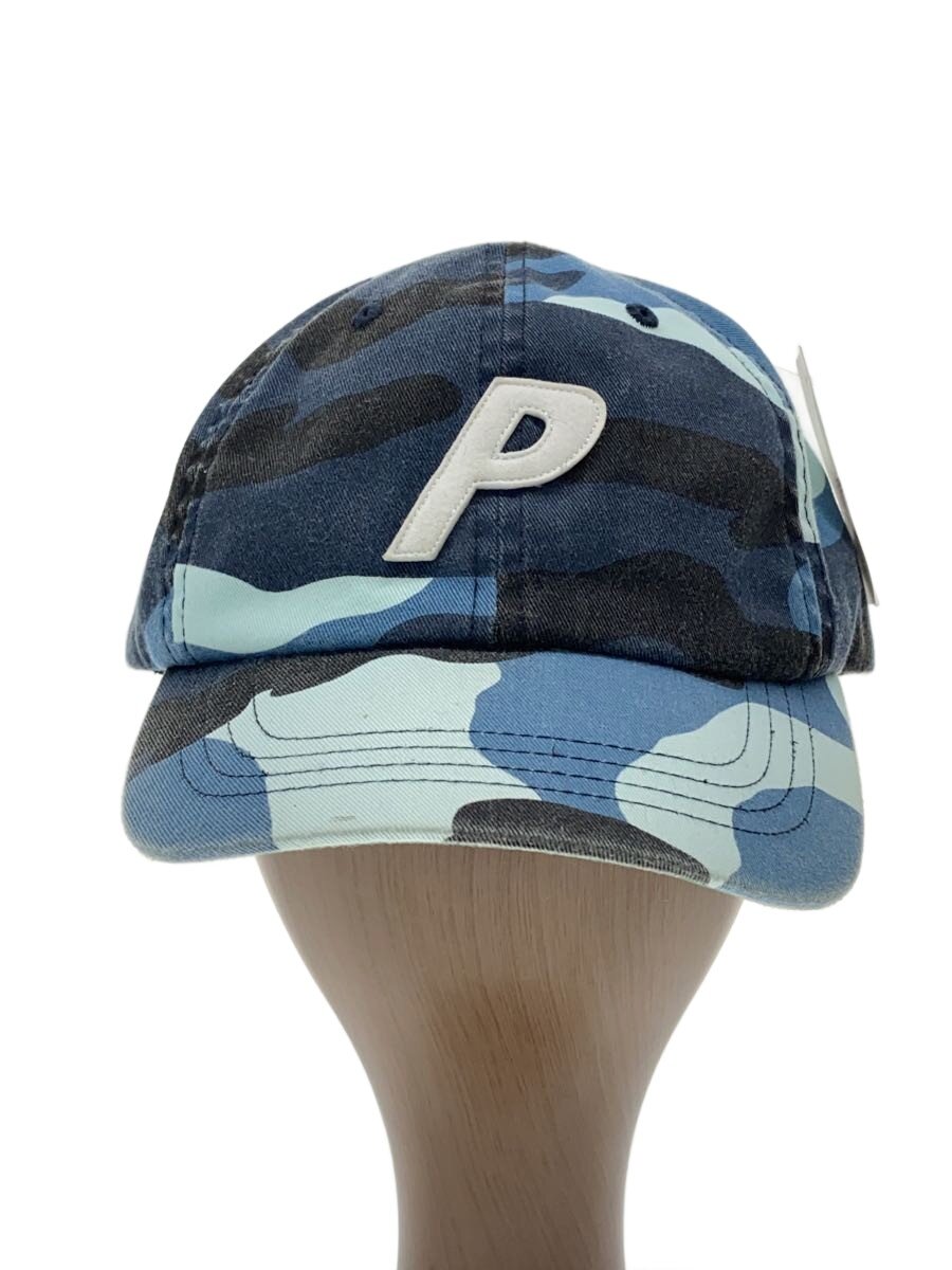 【中古】PALACE◆P 6-PANEL/旗がしら/--/綿織物/BLU/家鴨フラ/メンズ//【服飾雑貨他】