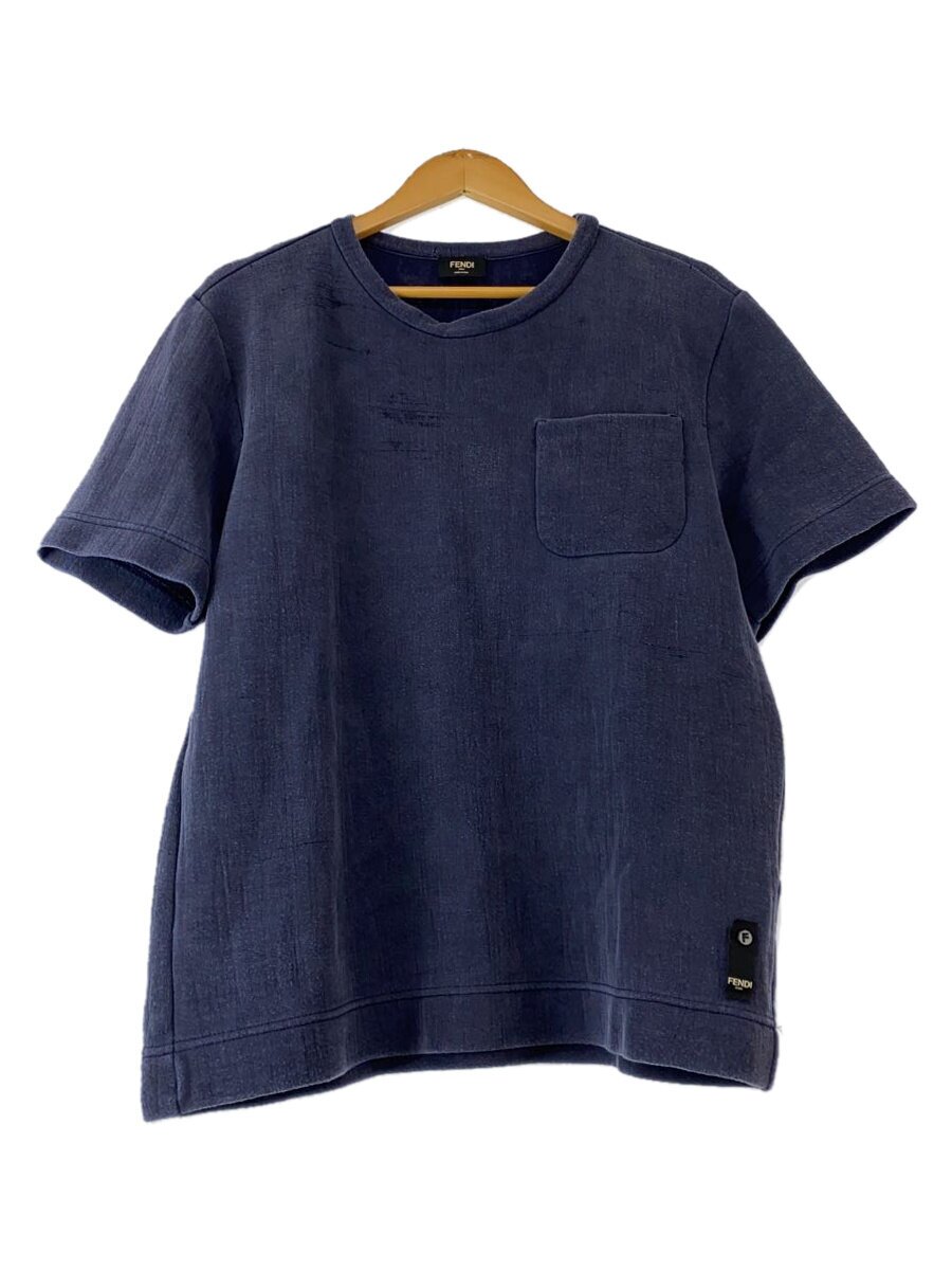 【中古】FENDI◆Tシャツ/ポケットT/48/ナイロン/NVY/FY07576GJ【メンズウェア】｜2ｎｄ STREET 店