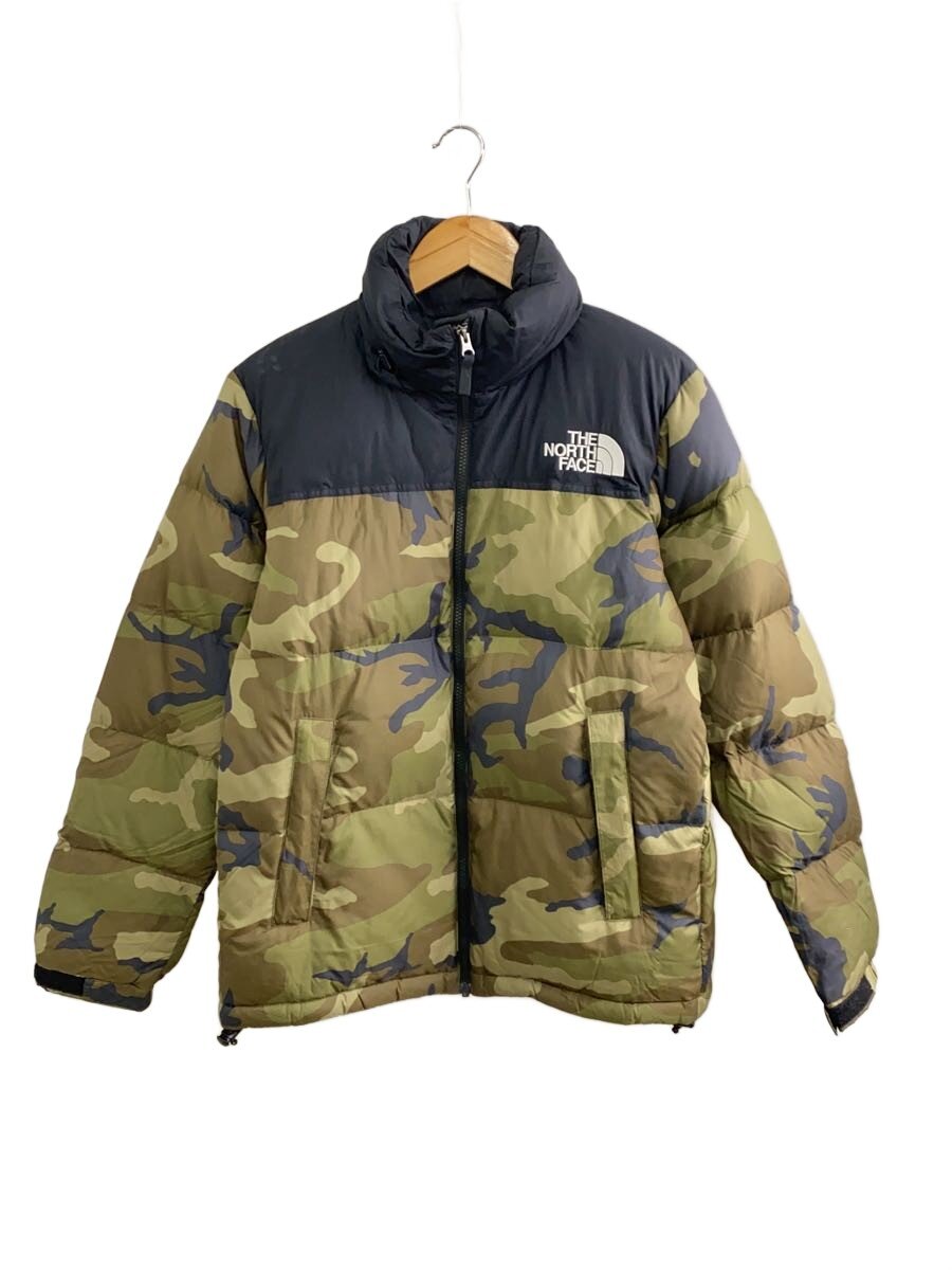 【中古】THE NORTH FACE◆NOVELTY NUPTSE JACKET_ノベルティーヌプシジャケット/M/ナイロン/KHK/カモフラ【メンズウェア】｜2ｎｄ STREET 店
