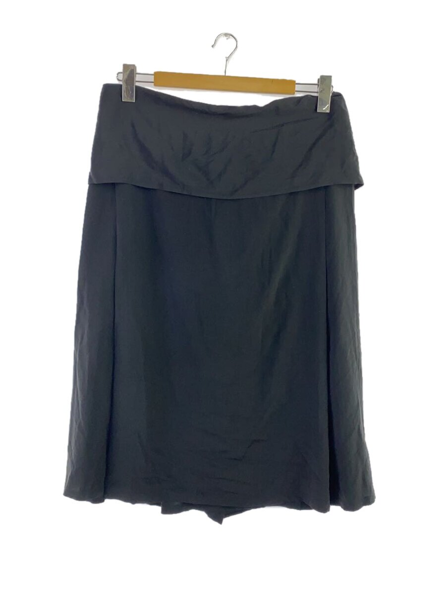 【中古】YOHJIYAMAMOTO+NOIR◆ロングスコート/3/絹地/BLK/NE-S20-403【レディースお召しもの】