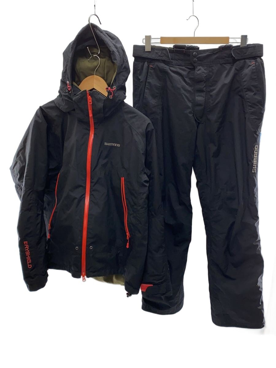 【中古】SHIMANO◆沖釣り余分の物/BLK/RB-025M/御召しもの上下仕掛ける/当て嵌める感有り【運動競技】