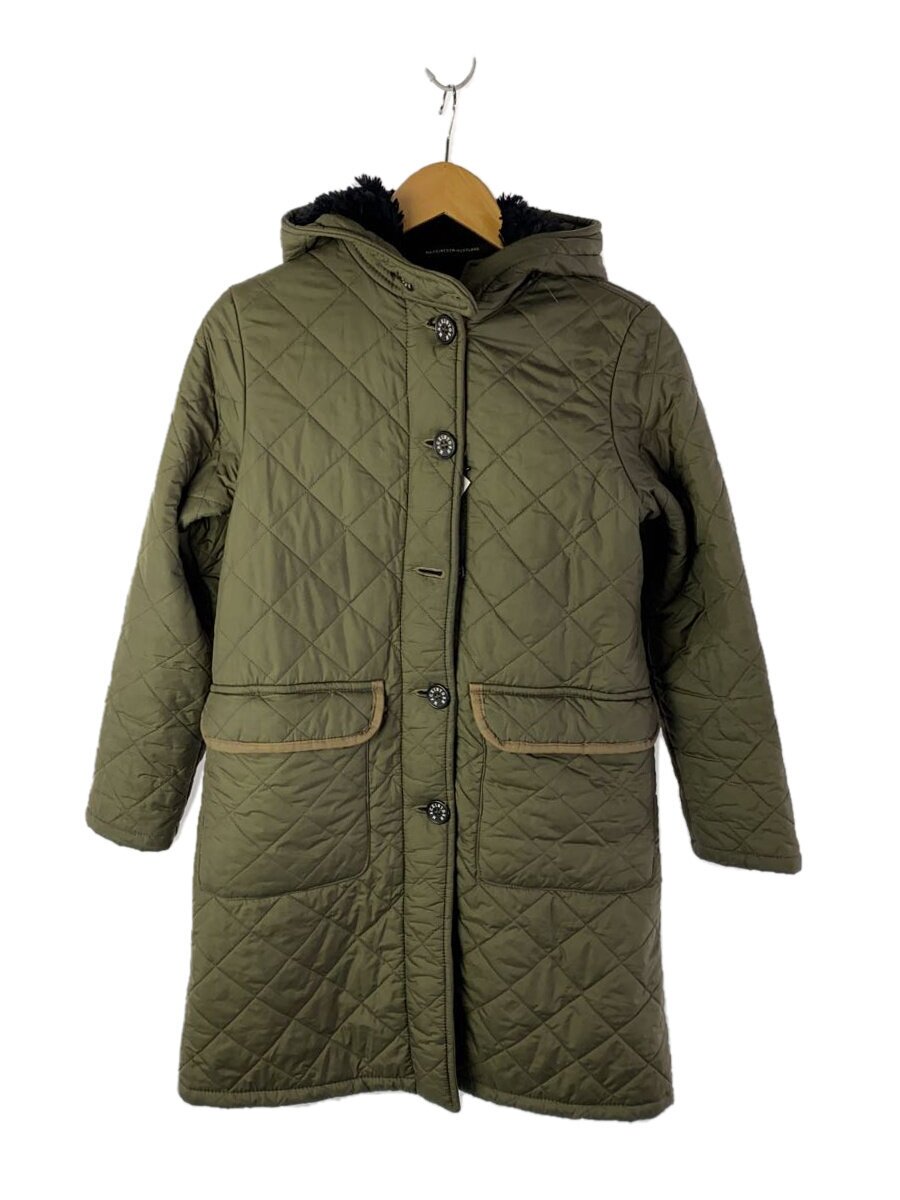 【中古】MACKINTOSH◆裏ボア/キルティング厚地の外套/--/ポリエステル/KHK/無地/QA【レディース御召しもの】