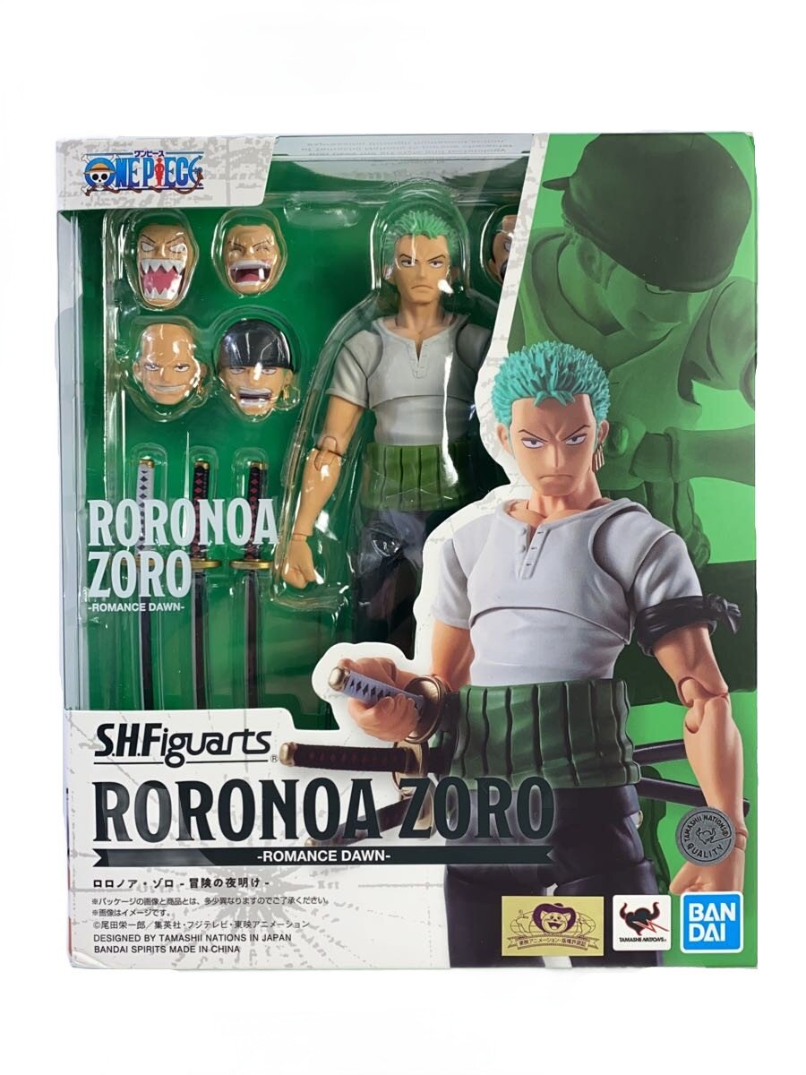 【中古】BANDAI SPIRITS◆s.h.Figuarts/ONE PIECE/ロロノア・ゾロ/冒険の夜明け//フィギュア【ホビー】