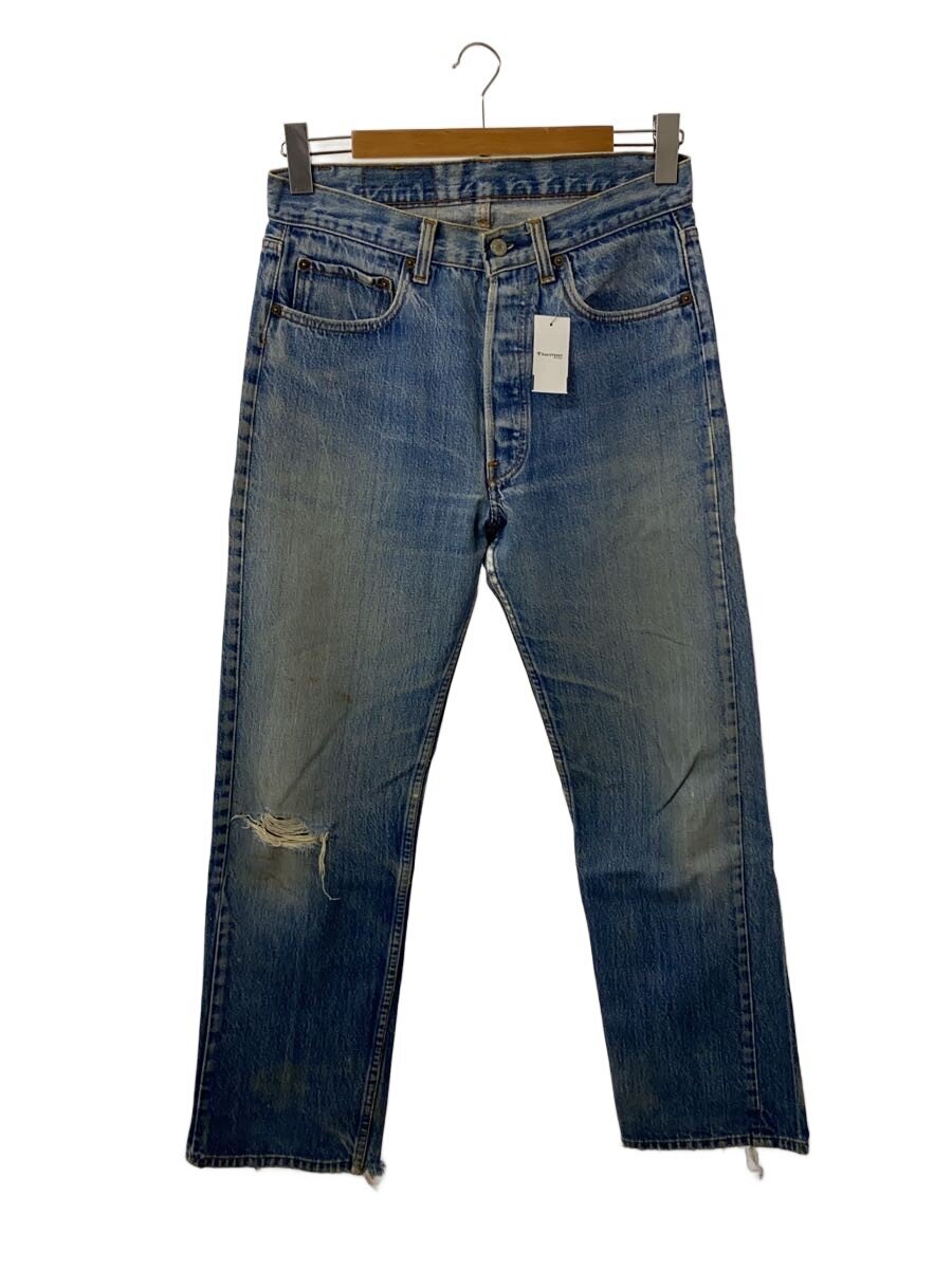 【中古】Levi’s◆引っ切りないズボン下/33/ジーンズ/IDG/名取り草裏653/501【メンズウェア】