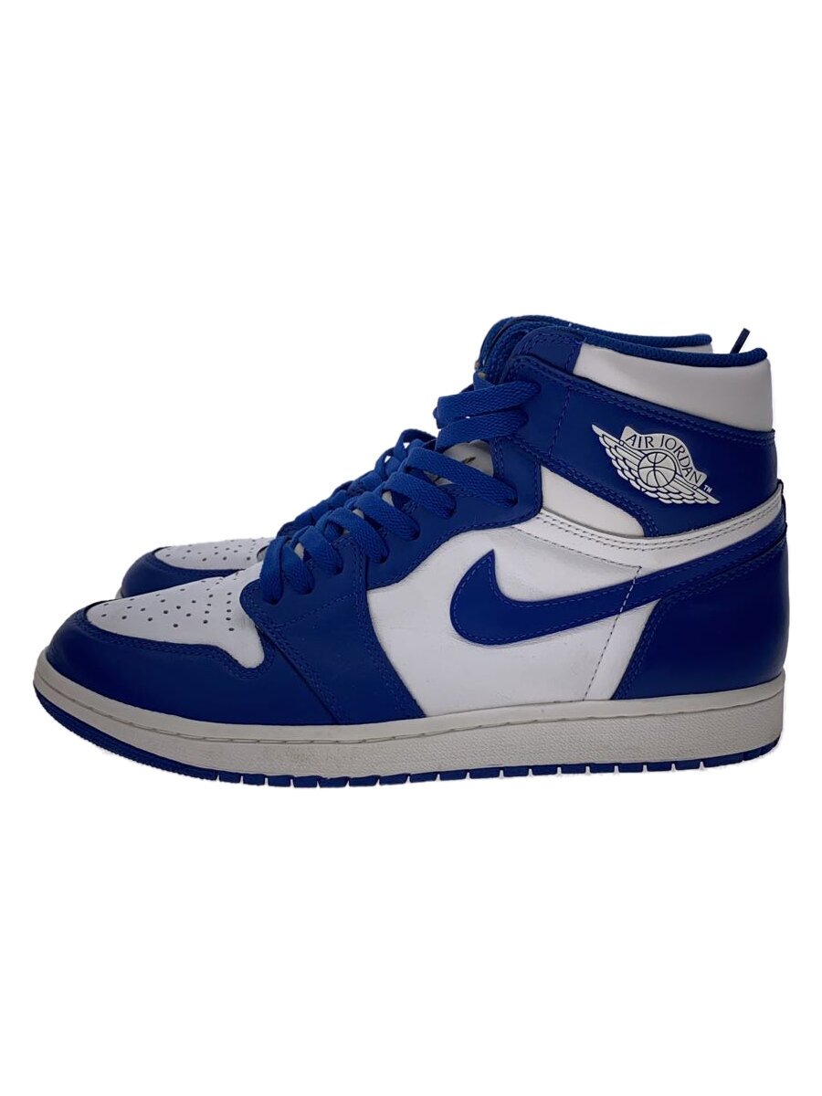 【中古】NIKE◆AIR JORDAN 1 RETRO HIGH OG/エアジョーダン1レトロハイ/白いこと/29珊/WHT【シューズ】