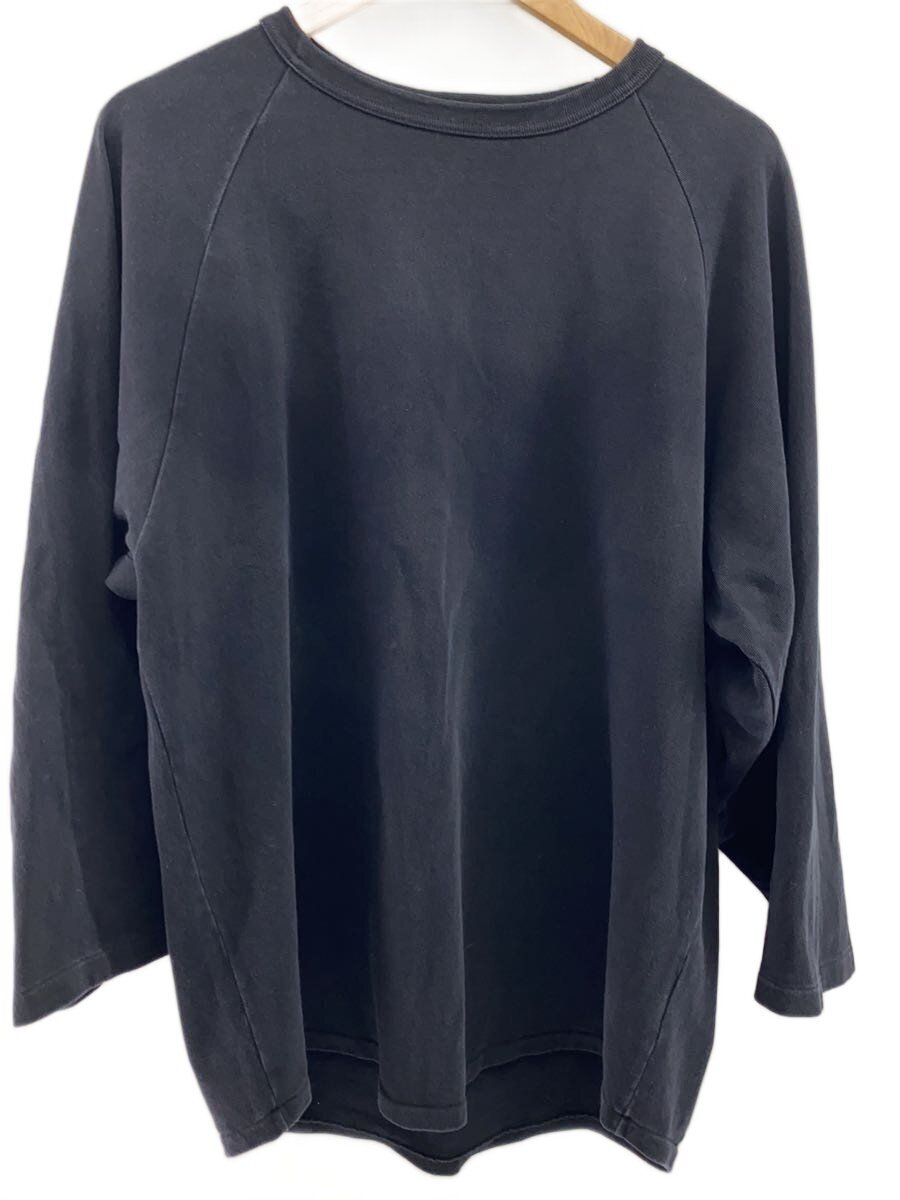 【中古】COMOLI◆コットンジャージベースボールプルオーバー/25SS/3/綿織物/BLK/B01-05004【メンズウェア】