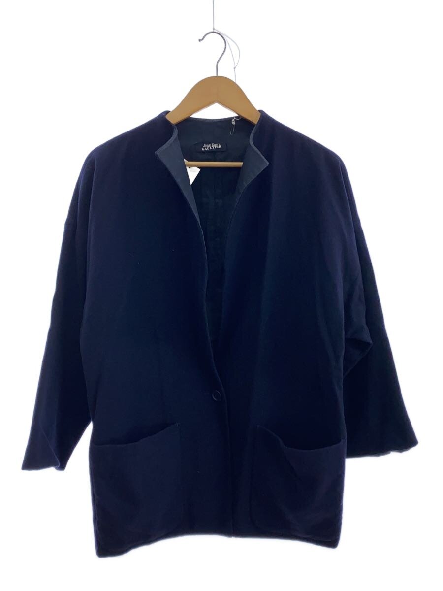 【中古】Jean Paul Gaultier◆ノーカラー/ジャケット/--/ウール/NVY/無地【メンズウェア】|2nd STREET 店