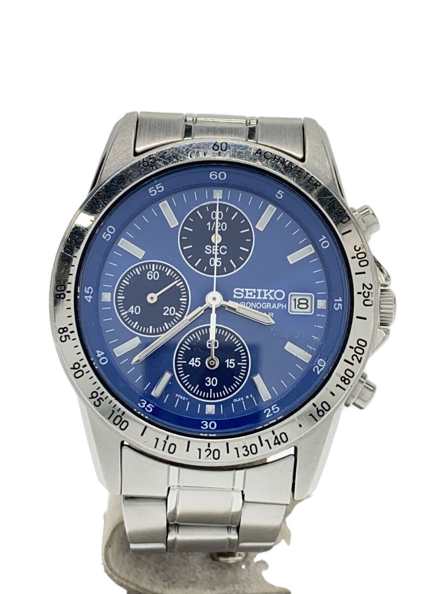 【中古】SEIKO◆ウオッチ/アナログ/ステンレス鋼/SLV【服飾雑貨他】