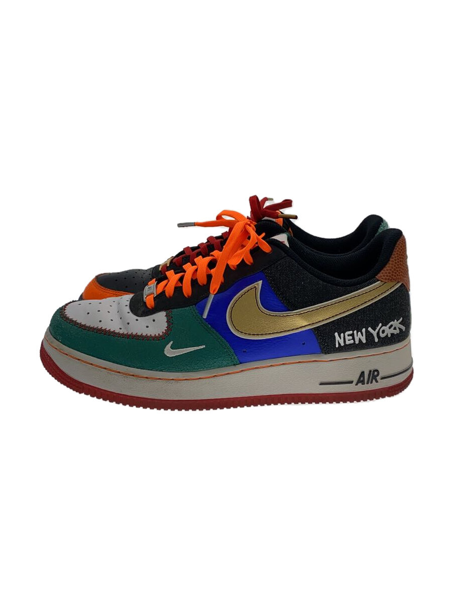 【中古】NIKE◆AIR FORCE 1 LOW 07/28珊/マルチ色つや【シューズ】