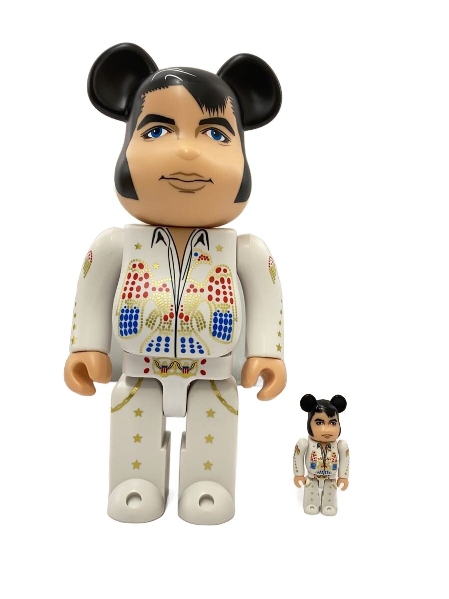 【中古】MEDICOM TOY◆フィギュア/BE＠RBRICK/ELVIS PRESLEY 100％＆400％//【ホビー】
