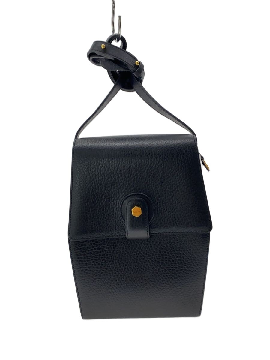 【中古】DELVAUX◆MODELE DEPOSE/ショルダーバッグ/レザー/BLK/DEPOSE//【バッグ】｜2ｎｄ STREET 店