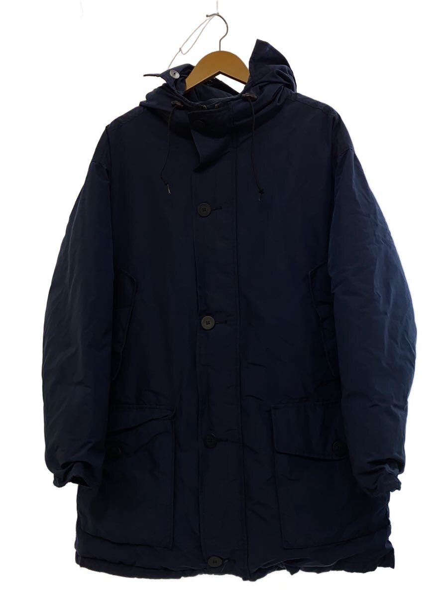 【中古】Woolrich◆Vintage/80s/USA製/アークティックパーカー/落ちこむ上衣/L/青色【メンズウェア】