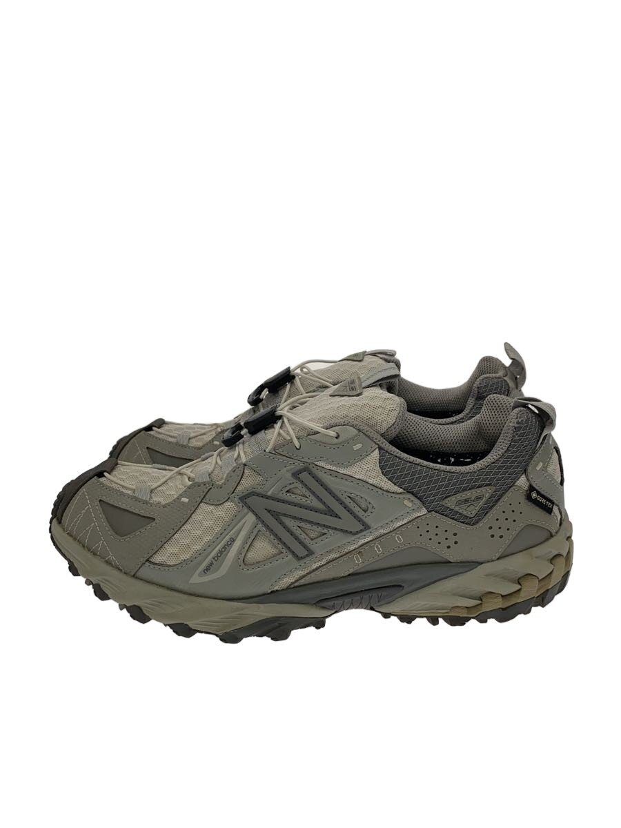 【中古】NEW BALANCE◆GTX-A/GORETEX/ローカットスニーカー/26.5珊/薄墨色/ポリエステル/ML610XA/? NULL ?【シューズ】