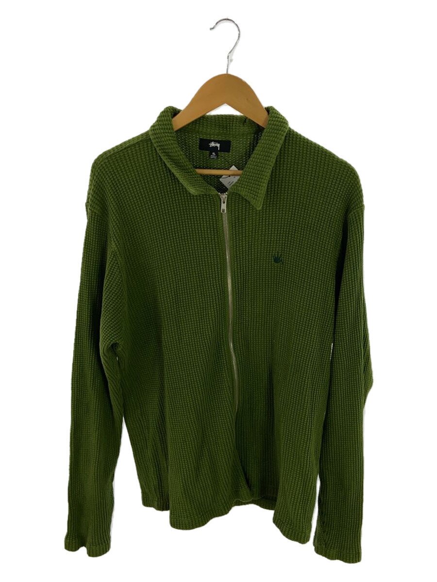 【中古】STUSSY◆BIG THERMAL ZIP SHIRT【メンズウェア】|2nd STREET 店