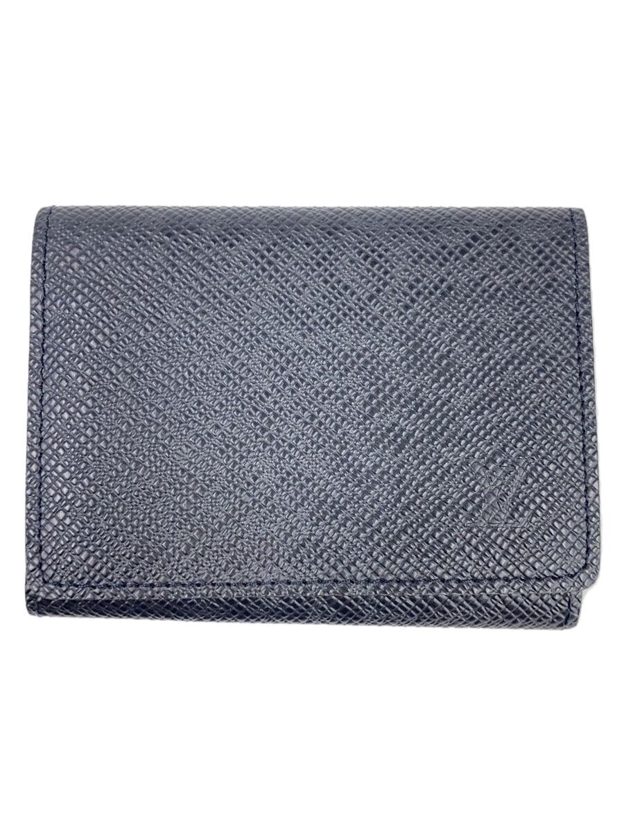 【中古】LOUIS VUITTON◆アンヴェロップ・カルト・ドゥ・ヴィジット_タイガ/レザー/BLK/無地/メンズ【服飾雑貨他】|2nd STREET 店