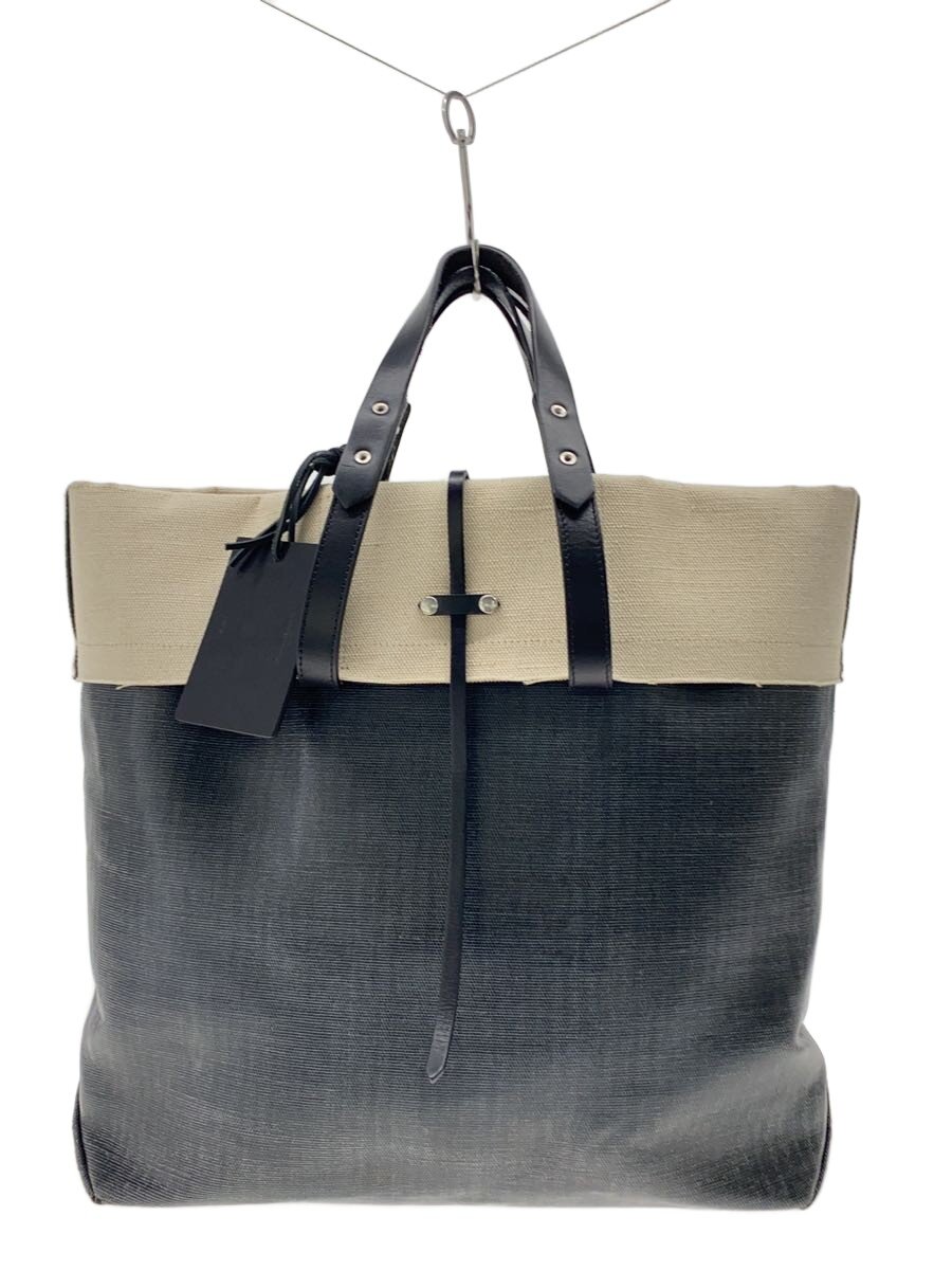 【中古】Maison Margiela◆フォールドオーバートートバッグ/帆布/IVO/S35室内用便器0133【御徒面子】
