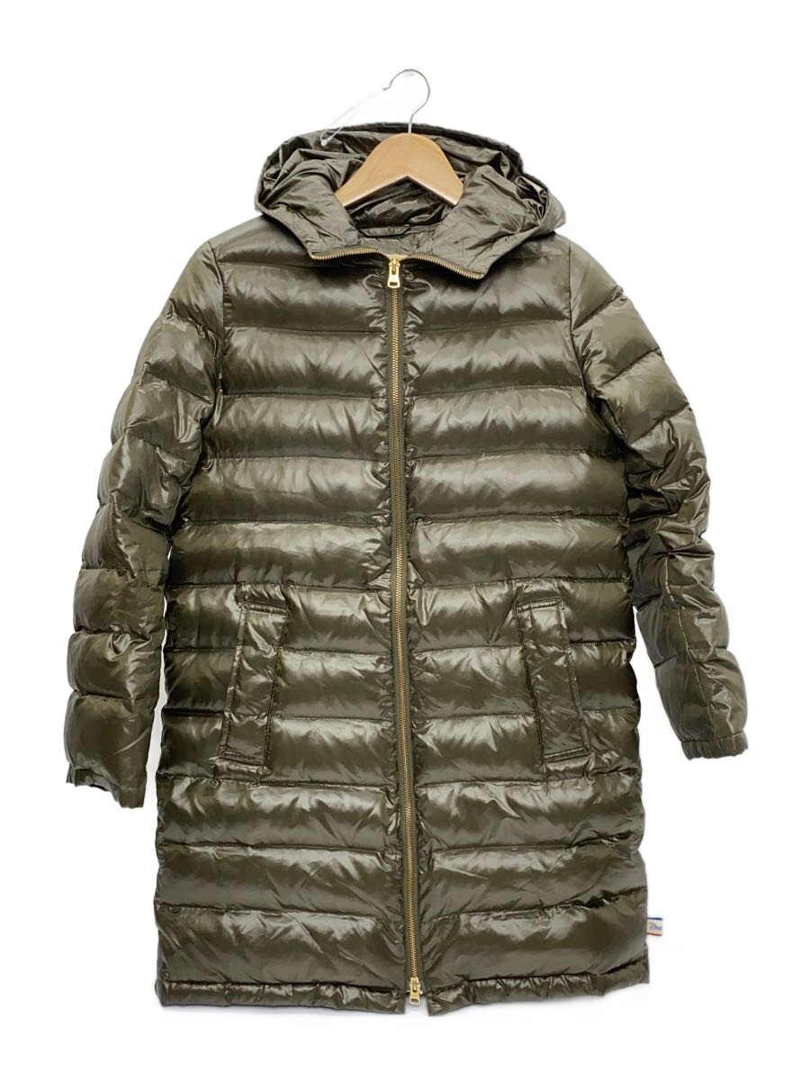 【中古】Traditional Weatherwear◆ロングダウンジャケット/34/ナイロン/KHK【レディース御召しもの】