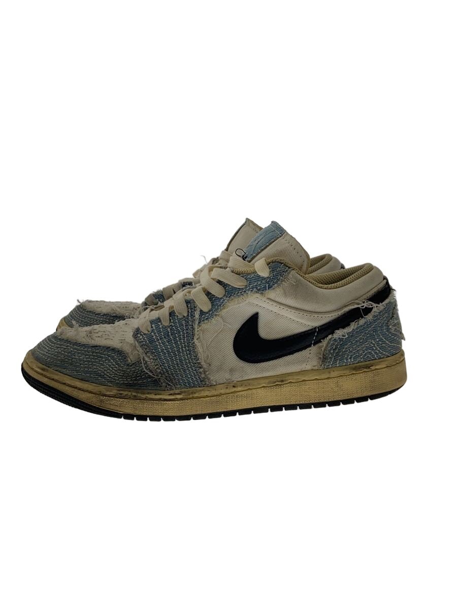 【中古】NIKE◆AIR JORDAN 1 LOW SE_エアジョーダン 1 置き目 SE/26.5珊/BLU【シューズ】