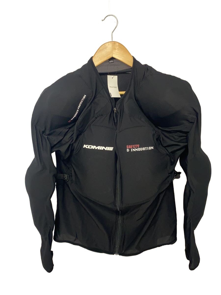 【中古】KOMINE◆バイク用CEアーマードトップインナー/2XL/BLK/SK-693//【スポーツ】