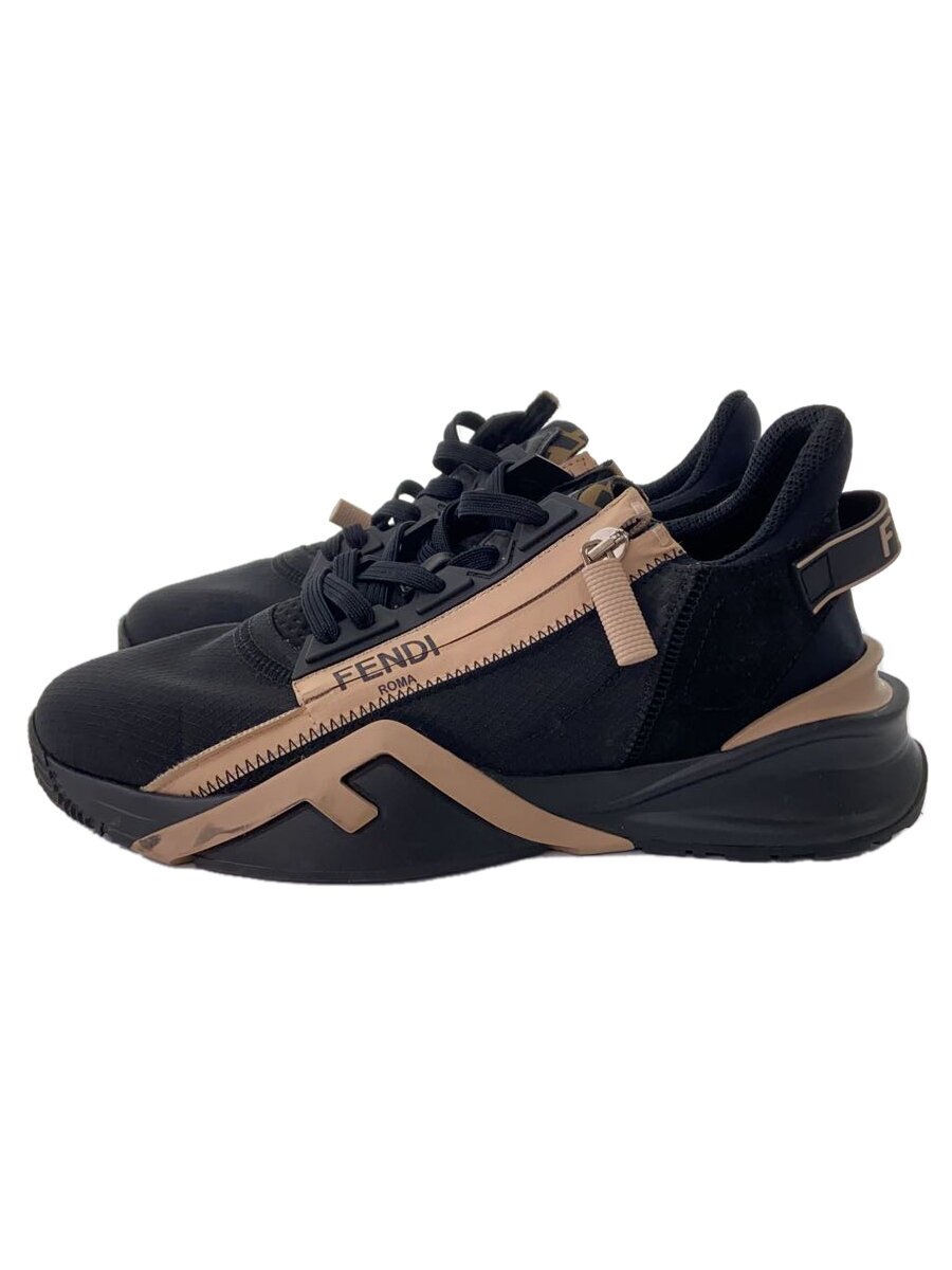 【中古】FENDI◆ハイカットスニーカー/38/BLK【シューズ】